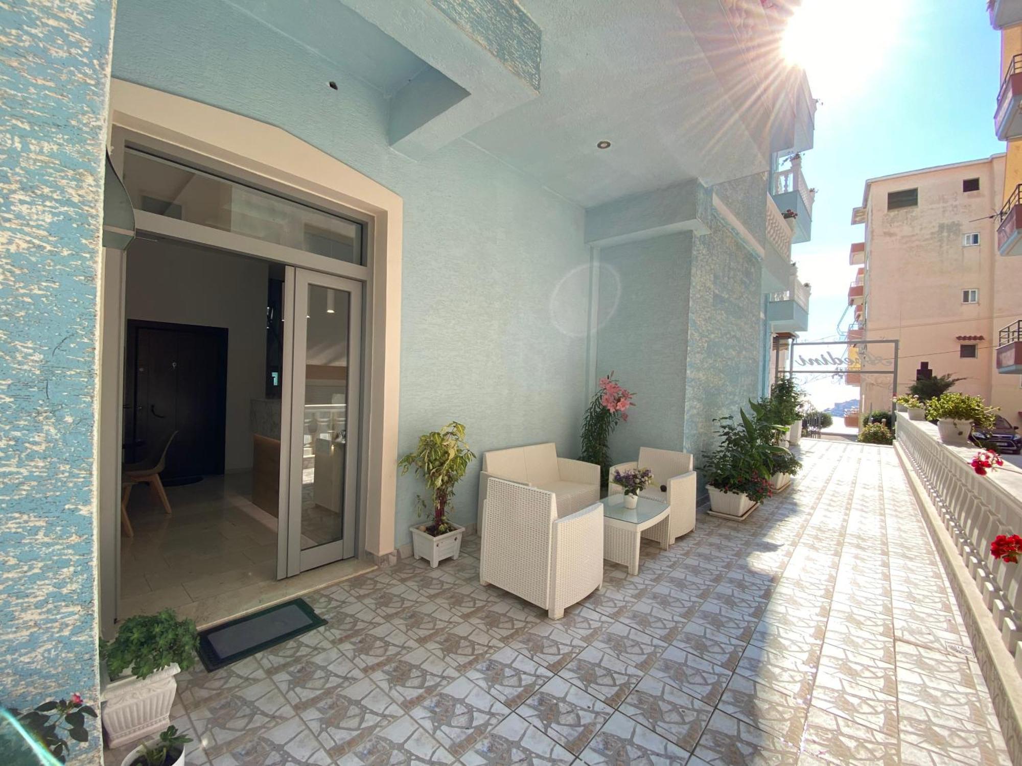 Hotel Abedini Sarandë Eksteriør billede