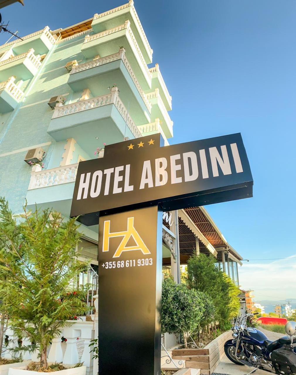 Hotel Abedini Sarandë Eksteriør billede